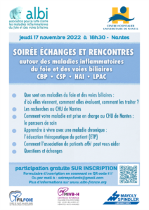 Soirée sur les maladies inflammatoires du foie et des voies biliaires